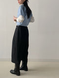 Hime Puff Crop Knit