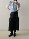 Hime Puff Crop Knit