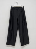 Hayden Two-Tuck Long Wide Slacks