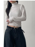 Punching Lace Polar T-shirt