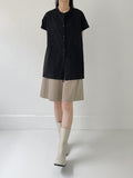 Lace Pintuck Half Blouse