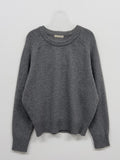 [Basic/wool 70%] Demure Roundneck Raglan Knit