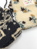 Hoto Shearling Mini Crossbody Bag