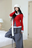 ST frill layered skirt