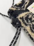Hoto Shearling Mini Crossbody Bag