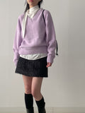 Sharp Hairy Mini Skirt