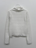 Punching Lace Polar T-shirt