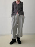 Wave Stripe Cardigan T-Shirt