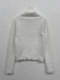 Punching Lace Polar T-shirt