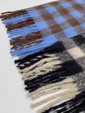 Check Fringe Long Muffler