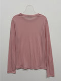 Lees Tencel See-through Layered T-Shirt