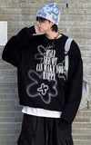 Spray brushed sweatshirt