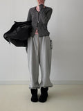 Wave Stripe Cardigan T-Shirt