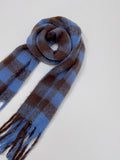 Check Fringe Long Muffler