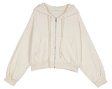 Tory Zip-up Brushed Hoodie