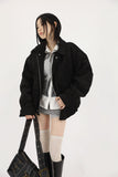 Ted color matching zip-up