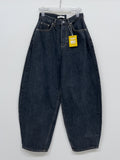 344 Vintage Brushed Balloon Wide Denim Pants