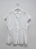 Lace Pintuck Half Blouse