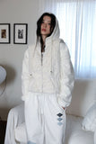 Loose fit wrap sweater