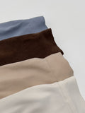 Suede pin tuck crop shirt