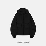 Util Pocket Hooded Windbreaker