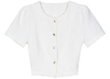 Daom Crop Tweed Jacket