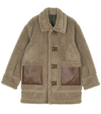 Pro Leather Shearling Short Coat