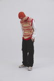 FLAG LOGO KNIT VEST