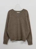 Demure V-neck Raglan Knit