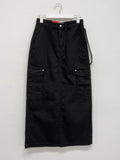 58 Strap Cargo Maxi Long Skirt