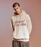 LETTER INK LOGO HOODIE