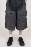 Fron Bermuda Cargo Denim