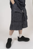 Fron Bermuda Cargo Denim