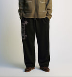 mah CUT OFF APPLIQUE SWEATPANT