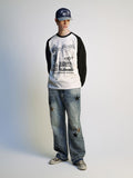 INTERNATIONAL RAGLAN LS TEE