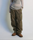WASHED UTILITY PANT