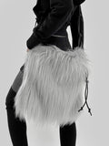 Fur Knot Big Crossbody Bag