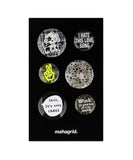 FESTA BUTTON PIN SET