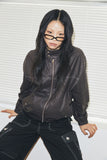CHECK HARRINGTTON JACKET