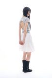 Seton cut-out crop tee