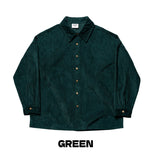 Corduroy Over Fit Button Shirt