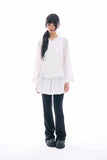 Fleur sheer lace blouse