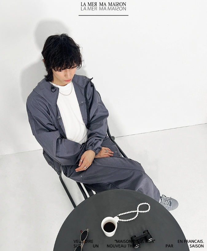 ラメルマメゾン正規品★24AW★ADD PEARL HOOD JUMPER LA MER MA MAISON(ラメルマメゾン) - アッドパールフード