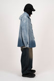 Luse Hood Denim Shirt