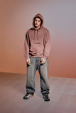 BACK LOGO WASHED DENIM PANT