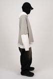 Diela Layered Hood Long Sleeve T-Shirt