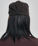 Tribal Logo Nylon Flat Cap