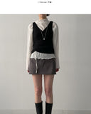 Seller Suede Mini Skirt