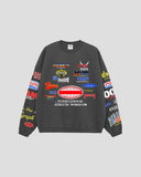 No.040 PARAGRAPH MULTI PATCH LOGO CREW