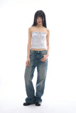 Tindra front shirring top